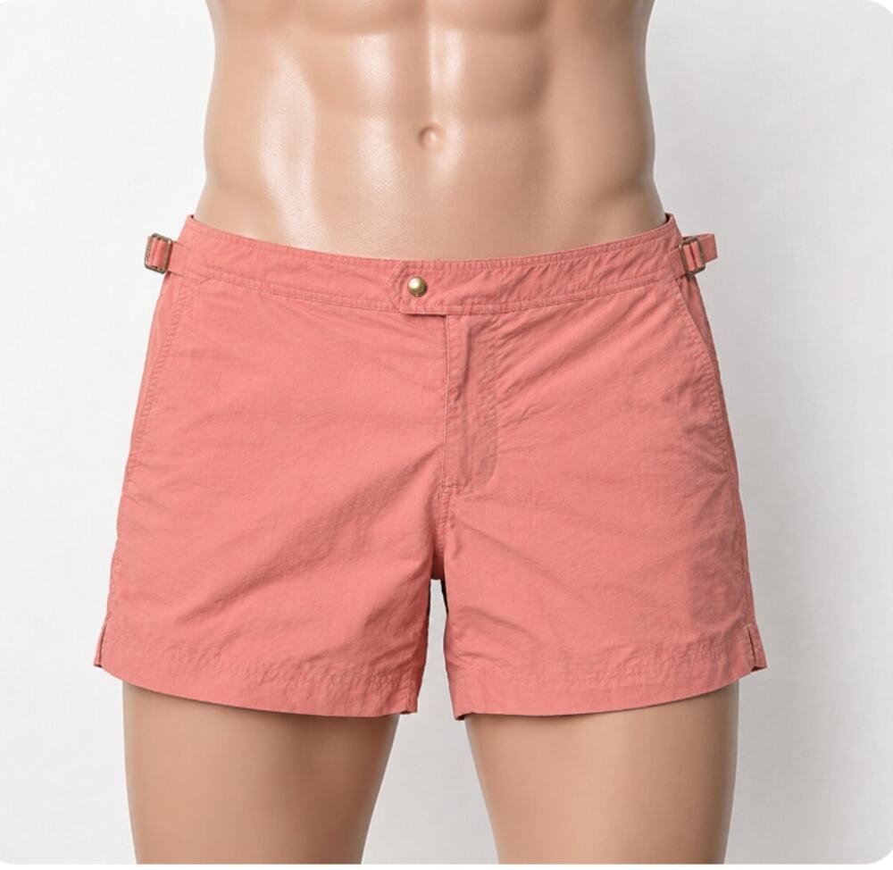 Tom Ford Swim Shorts Peach Men US M Buckle